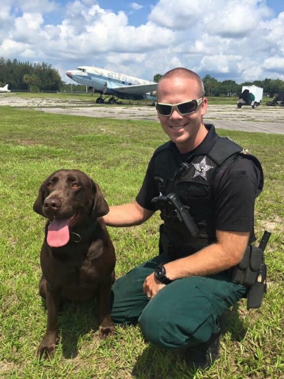 Lee County Sheriff's Office Mourns the Passing of Retired K-9 Karma