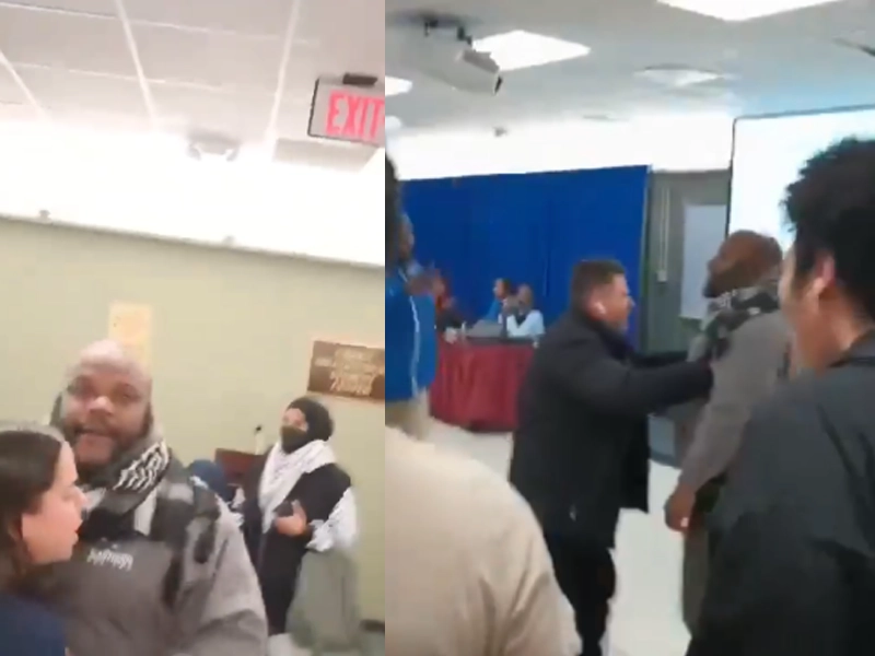 New Jersey School Board Meeting Interrupted by Call for Violence Against Jews