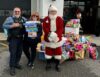Brick township police dept. Celebrates successful toys for tots drive