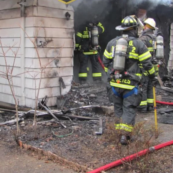 Fire damages home in toms river senior community - photo licensed by shore news network.