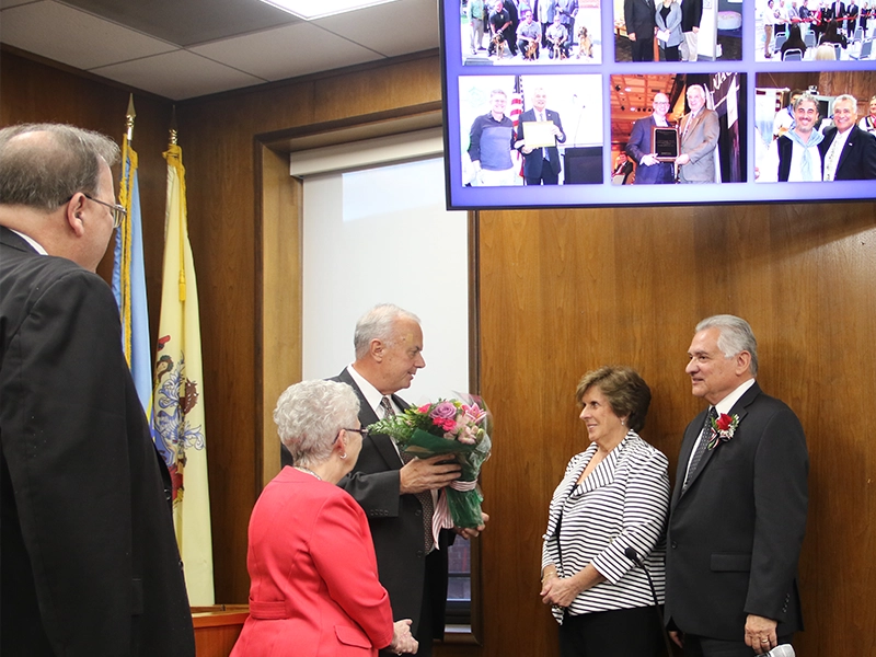 Ocean County Bids Farewell to Commissioner Joseph H. Vicari After 42 Years