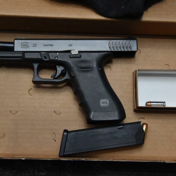 Routine traffic stop in syracuse leads to weapon charges for two - photo licensed by shore news network.