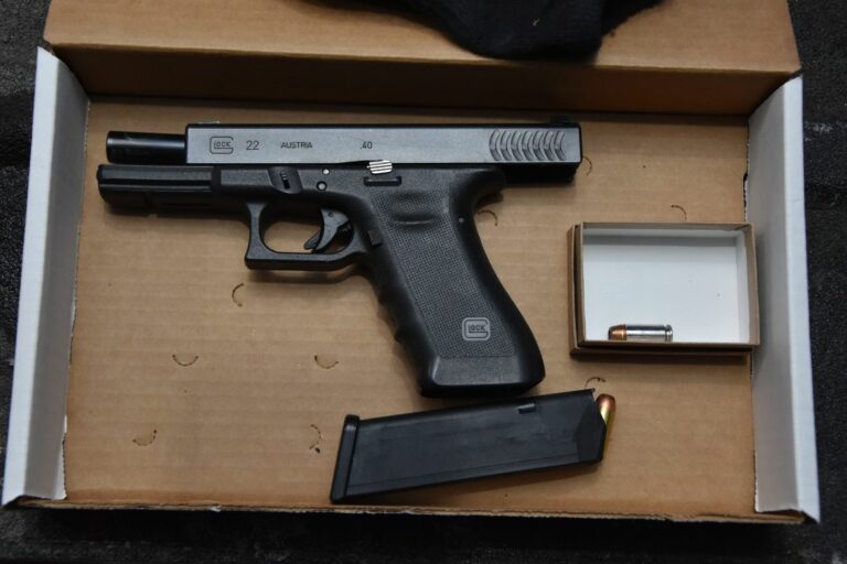 Routine traffic stop in syracuse leads to weapon charges for two - photo licensed by shore news network.