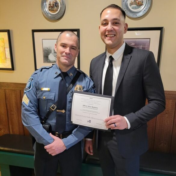 Howell patrolman receives award for dwi prevention efforts - photo licensed by shore news network.