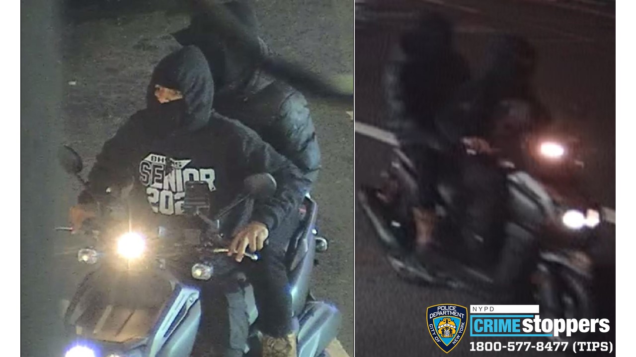 Moped Riders Sought in String of NYC Robberies