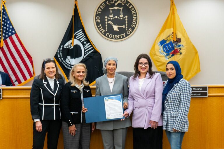 Somerset county commissioners honor national muslim heritage month - photo licensed by shore news network.