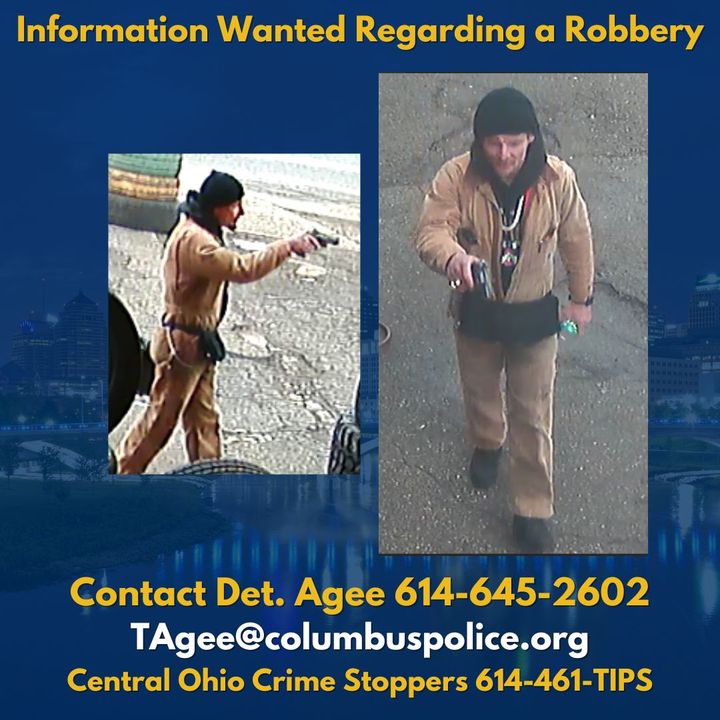 Carhartt Gunman Wanted for Armed Robbery