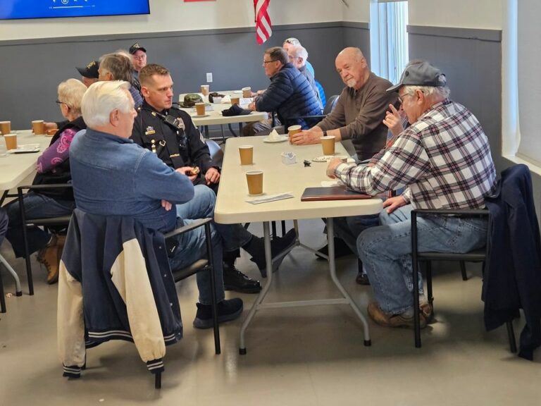 Wall township police engage with veterans on crime awareness - photo licensed by shore news network.