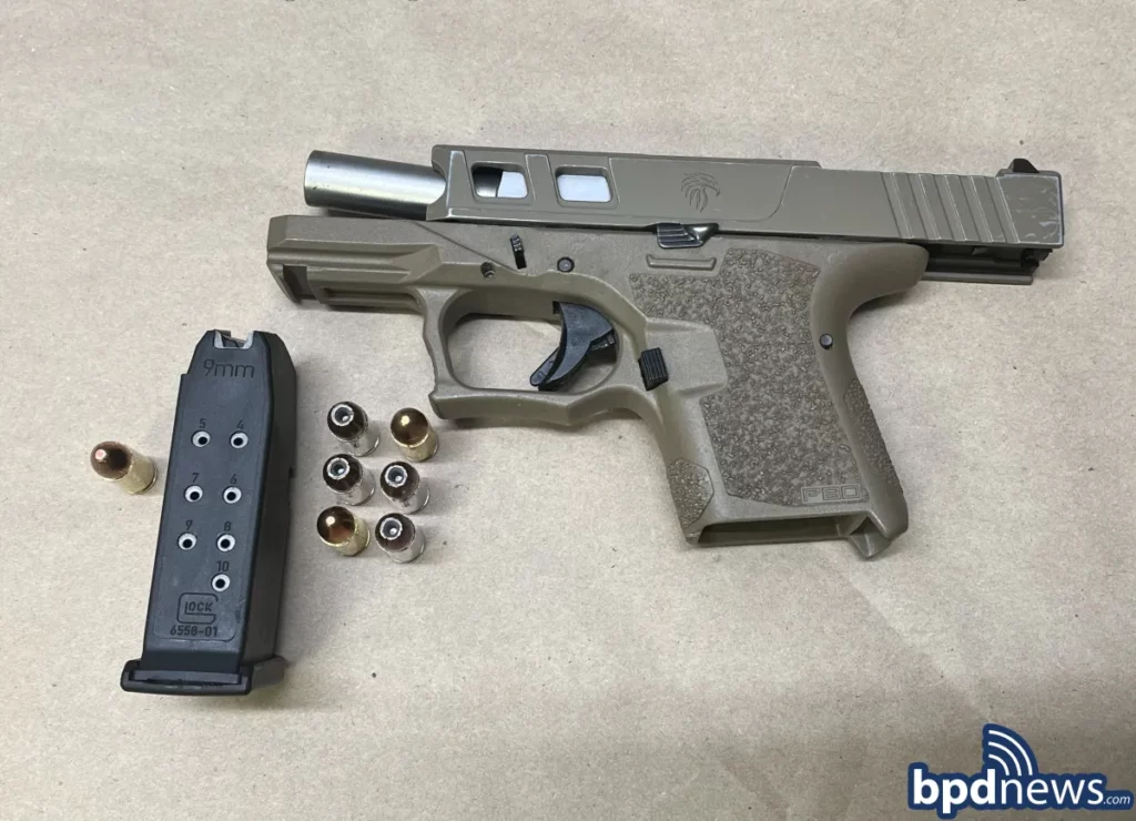 Mattapan traffic stop leads to firearm arrest - photo licensed by shore news network.