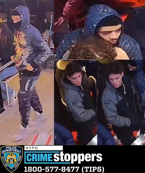Two Suspects Wanted for Stabbing at Broadway Business