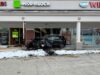 88-year-old woman crashes into liquor store window