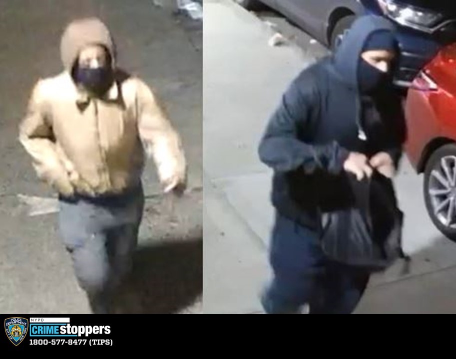 Two Suspects Sought in Bronx Armed Robbery