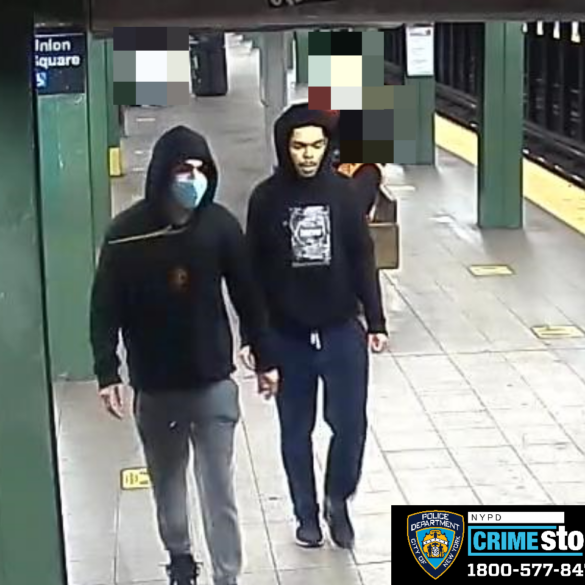 Knife pulled during union square subway armed robbery - photo licensed by shore news network.