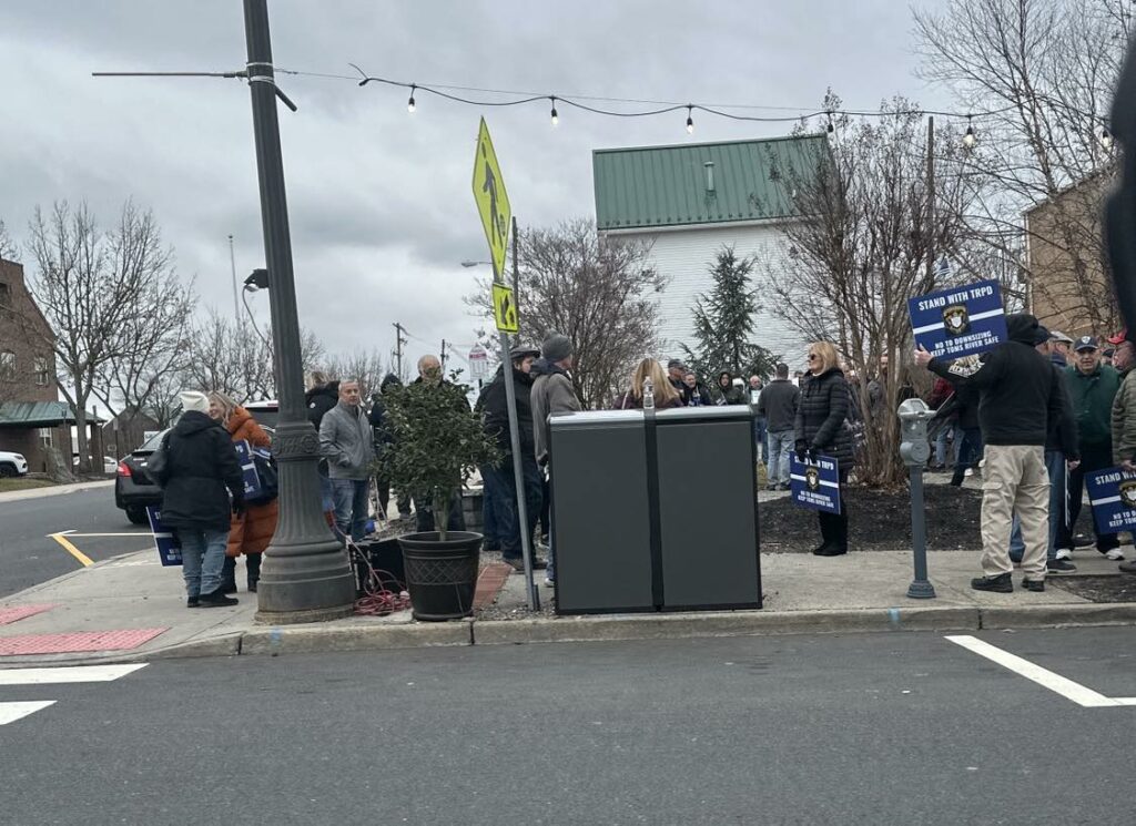 Toms River Pro-Police Rally Takes Ugly Political Turn as Protesters Openly Target Town Hall Workers