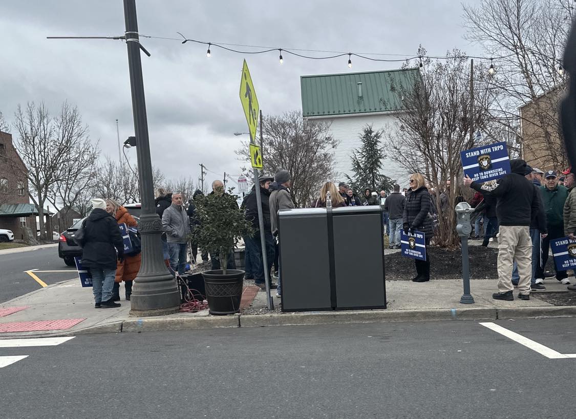 Toms River Pro-Police Rally Takes Ugly Political Turn as Protesters Openly Target Town Hall Workers
