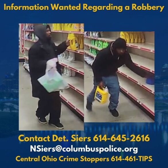 Armed shoplifting incident in columbus; police seek information - photo licensed by shore news network.