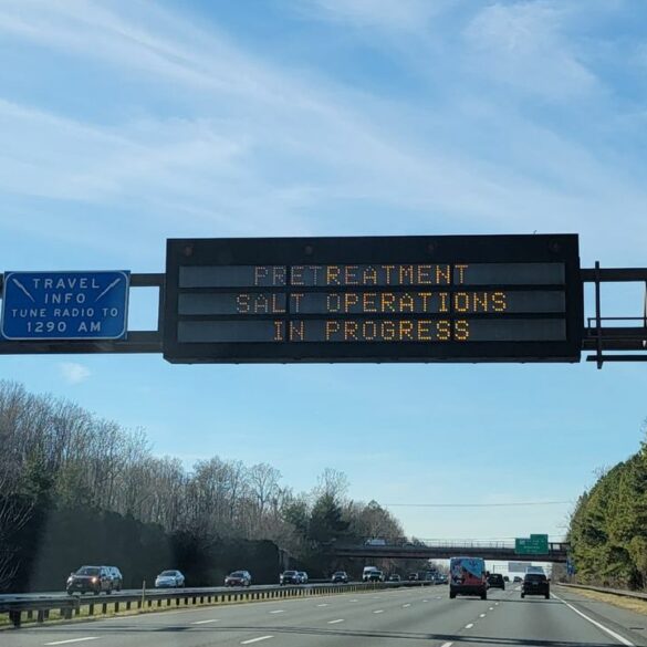 Maryland officials warn of impending snow storm - photo licensed by shore news network.