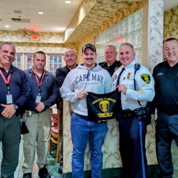 These new jersey police officers deployed to oversees military mission - photo licensed by shore news network.