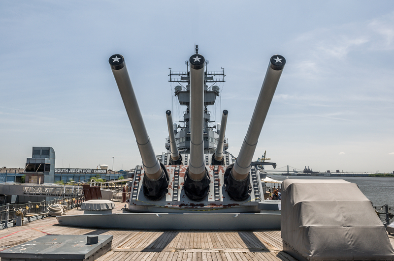Elderly Volunteer Injured on Battleship New Jersey, Prompting Emergency Response
