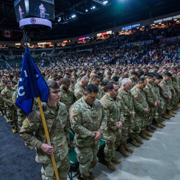 New jersey national guard infantry brigade activated for middle east deployment - photo licensed by shore news network.