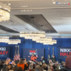 Lapsed republicans, biden voters — here are the people who showed up to nikki haley’s new hampshire rally
