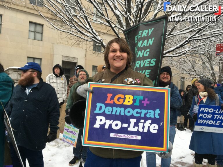 ‘all unite for pre-born rights! ’: thousands gather to attend march for life amid massive snowstorm - photo licensed by shore news network.