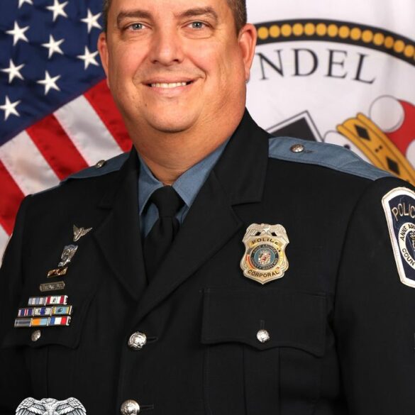 Anne arundel county police department mourns the loss of sergeant eric r. Trumbauer - photo licensed by shore news network.