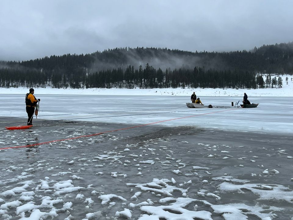 Search For Missing Ice Fisherman at Phillips Reservoir Ends After Body Found