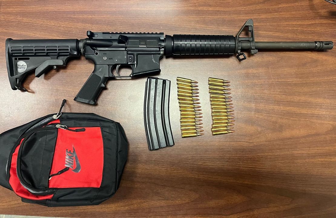 Abandoned Car Found at Baltimore Gas Station Had Empty Booze Bottle, AR-15