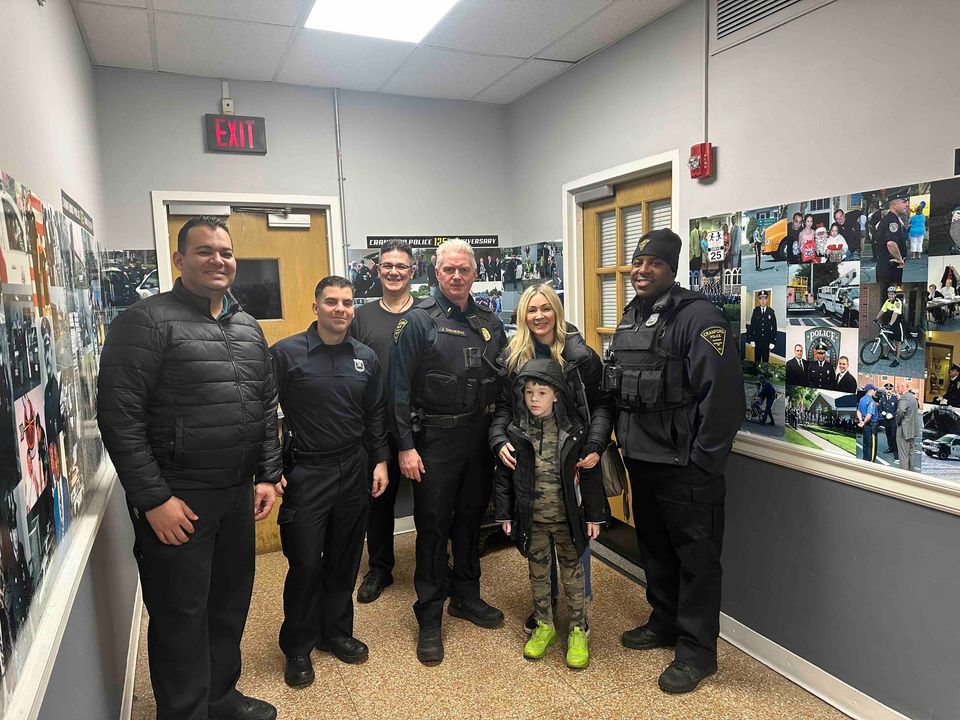 Cranford Police Department Acknowledges Community Support