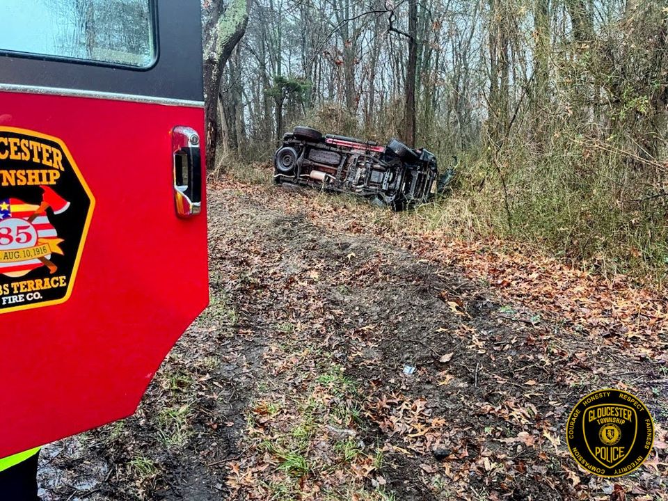 Gloucester Township Police Urge Caution After Wet Roadway Crashes
