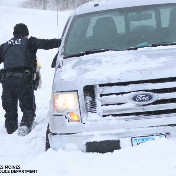 Stuck driver carjacks good samaritan trying to help out - photo licensed by shore news network.