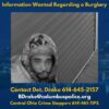 Columbus police seek information on break-in and theft