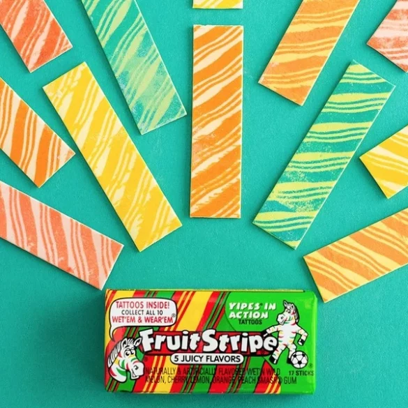 Ferrara candy discontinues popular 1960s era striped gum - photo licensed by shore news network.