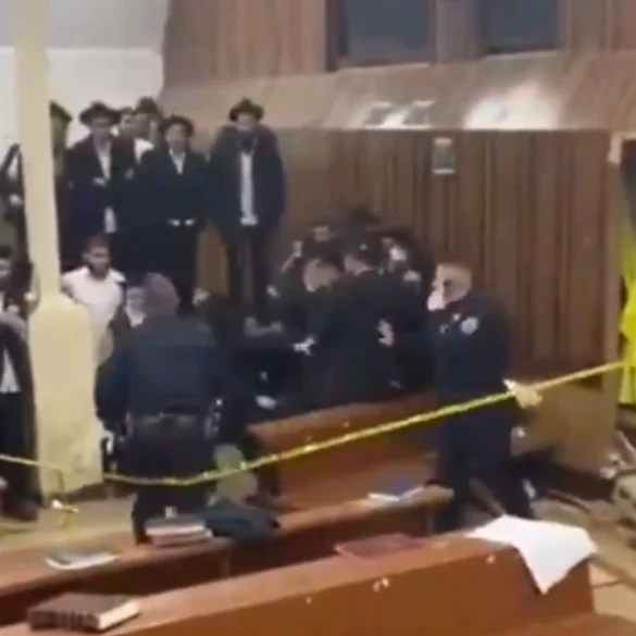 Tunnel discovery under chabad lubavitch headquarters leads to chaos in brooklyn - photo licensed by shore news network.