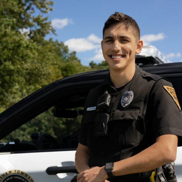 New year's eve arrest of dangerous criminal recognized by department - photo licensed by shore news network.