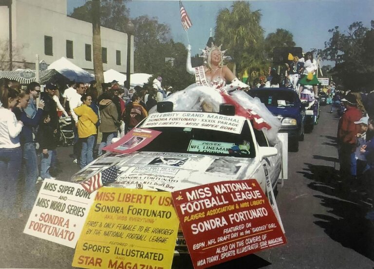 Sondra fortunato, beloved "miss liberty," passes away at 75 - photo licensed by shore news network.