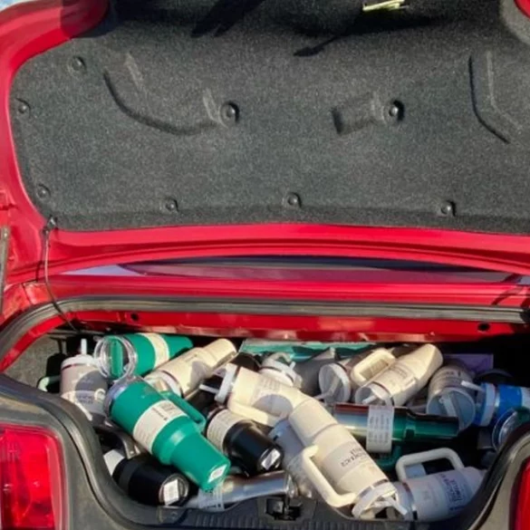 Stanley water bottle craze leads to outrageous theft in roseville - photo licensed by shore news network.