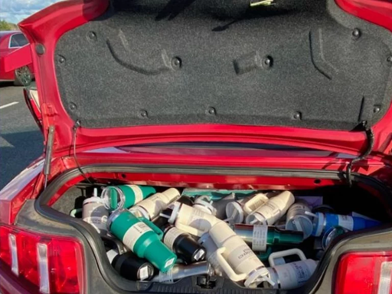 Stanley water bottle craze leads to outrageous theft in roseville - photo licensed by shore news network.