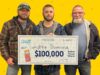 Eden man wins $100,000 lottery prize, plans florida family vacation