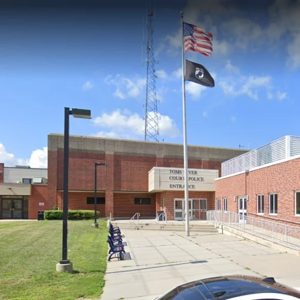 Man shoots self, dies in front of this new jersey police station - photo licensed by shore news network.