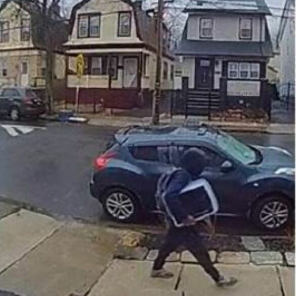 Do you know him? Porch pirate sought in newark - photo licensed by shore news network.
