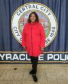 Syracuse police department honors first african-american woman officer