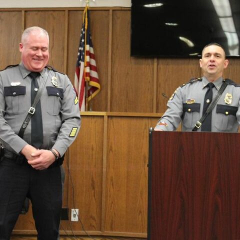 For years, this manchester cop has made sure retiring officers get proper send-off - photo licensed by shore news network.