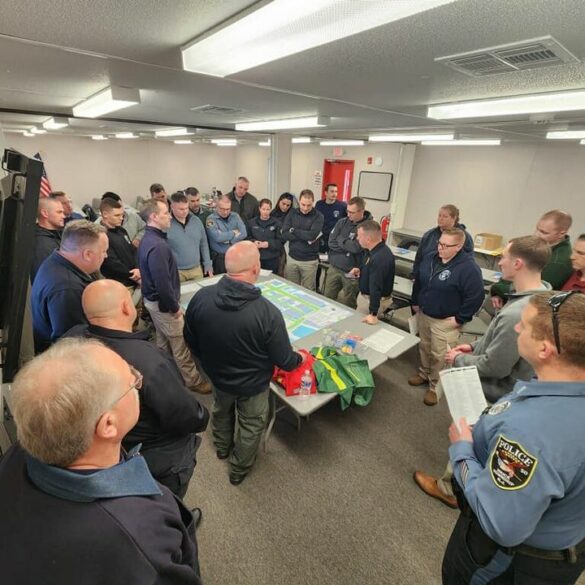 Atlantic county prosecutor's office helps build community playground in egg harbor city - photo licensed by shore news network.