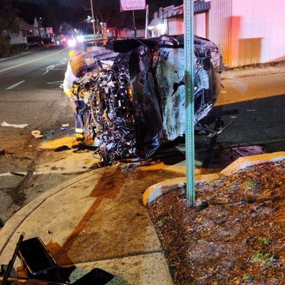 Man high on pcp causes multiple motor vehicle crashes - photo licensed by shore news network.