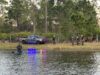 Car found submerged in lake near martin county line sparks investigation