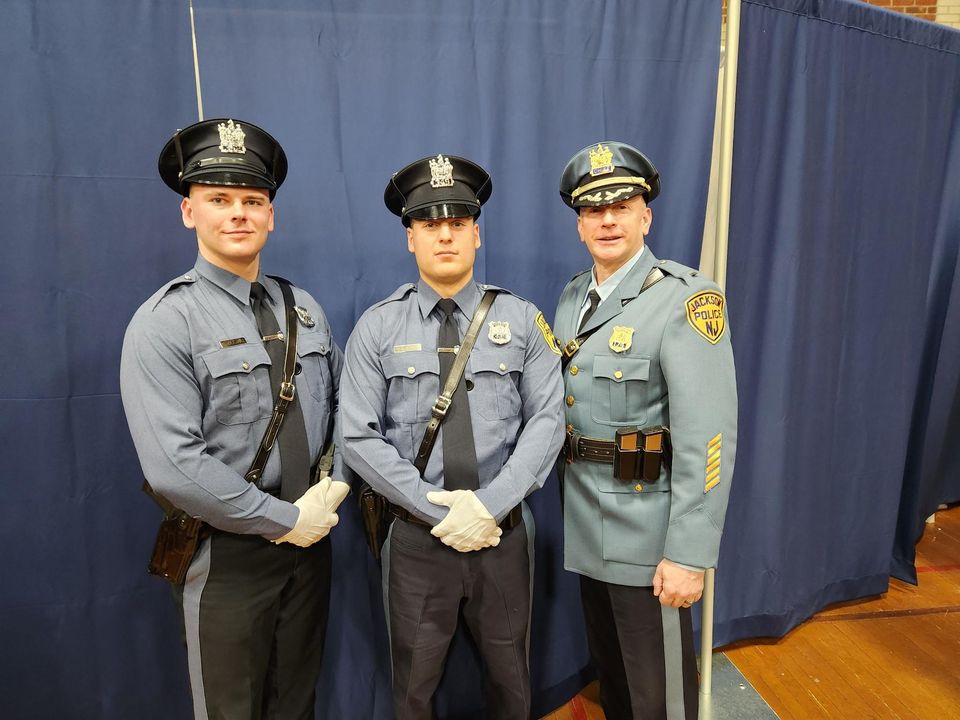 Jackson Township Police Department Welcomes New Officers to the Force