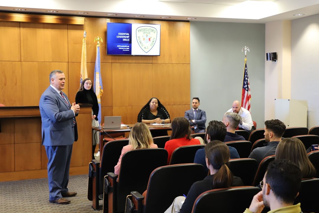 Atlantic County Prosecutor's Office Delivers Seminar on Leadership and Communication