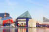 Baltimore's inner harbor a great escape on cold winter days